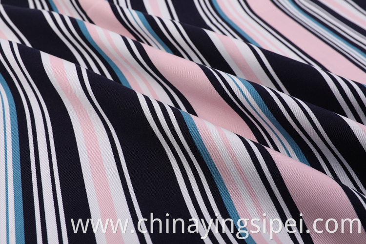 Rayon fabric manufacturer custom shirting rayon printed twill fabrics